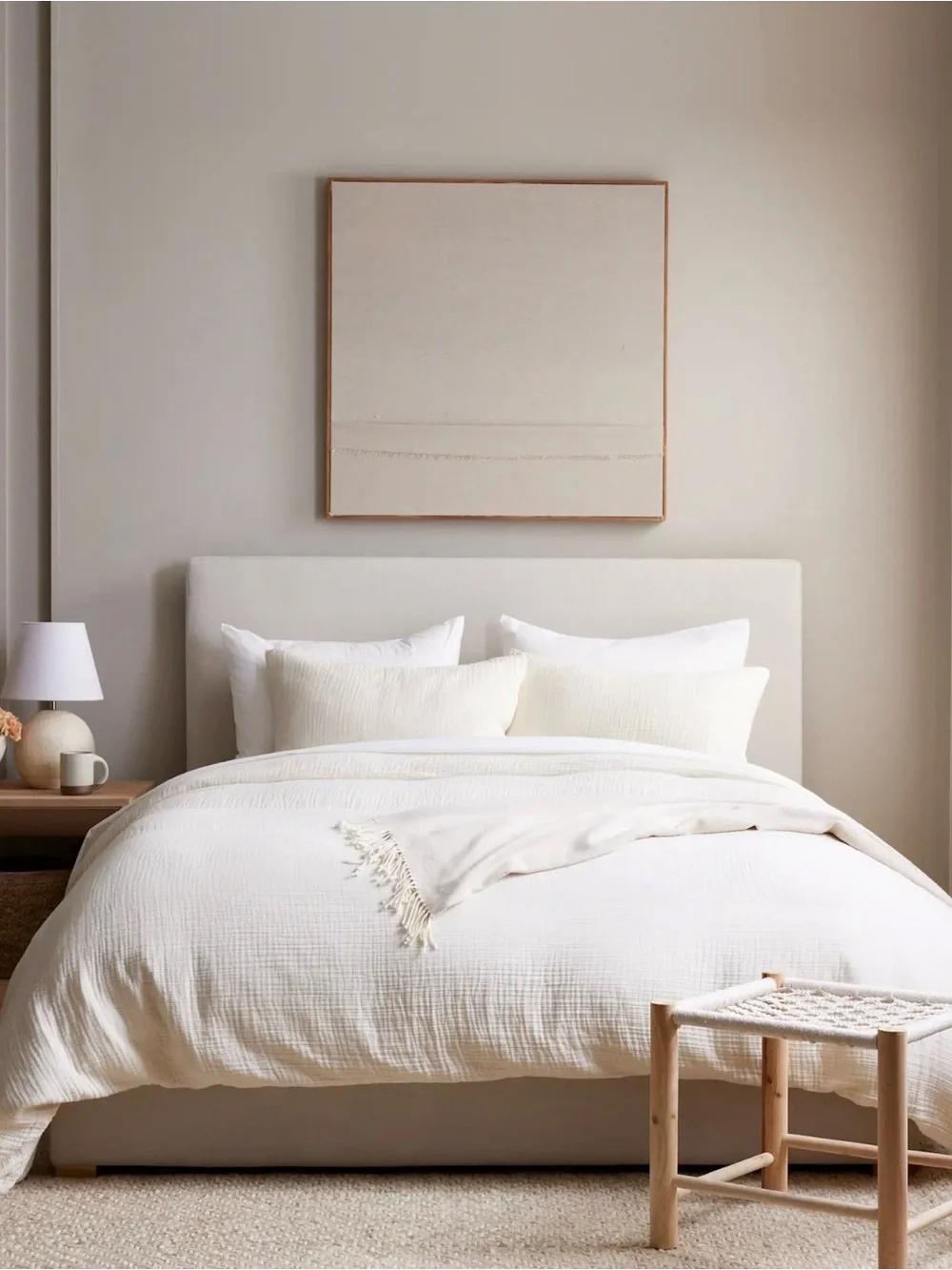 Quince Airy Gauze 100% Organic Cotton Mist Dream Quilt - Retail $150